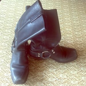 Vintage Motorcycle Boots